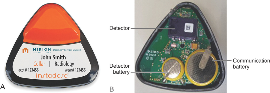 An image displays x-ray shielding materials of various sizes and shapes. One of them is labeled Figleaf 1 gonad shield.