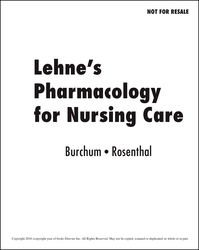 Lehne's Pharmacology for Nursing Care